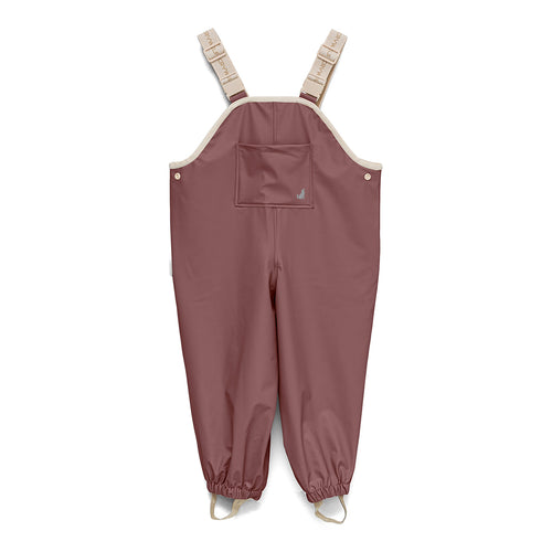 CRYWOLF RAIN OVERALLS MAUVE