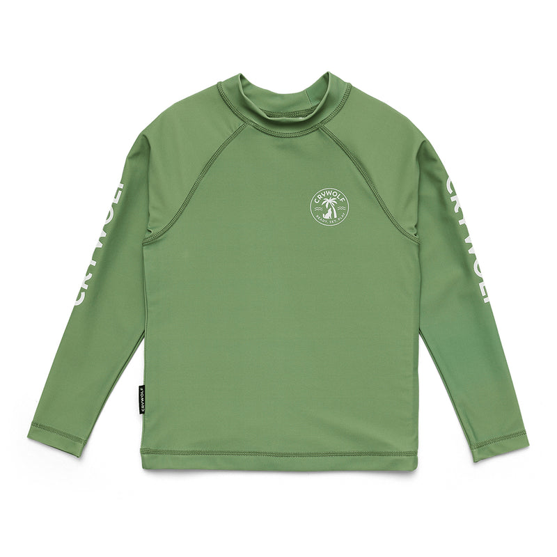 CRYWOLF RASH VEST COASTAL GREEN