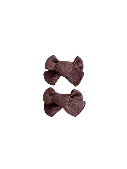 ZIGGY LOU CHOCOLATE BOWS 2 PACK