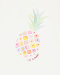 FOX & FINCH CANDY BLOSSOM PINEAPPLE TEE