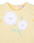 FOX & FINCH CANDY BLOSSOM FLOWER APPLIQUE DRESS