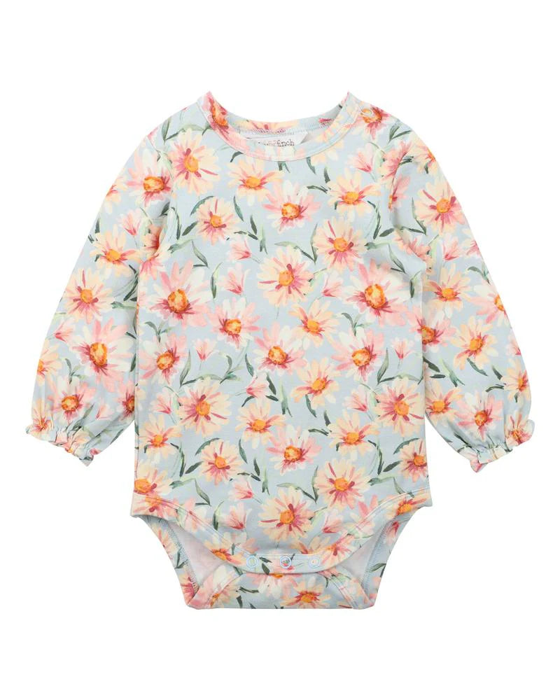 FOX & FINCH DAISY PRINT BODYSUIT