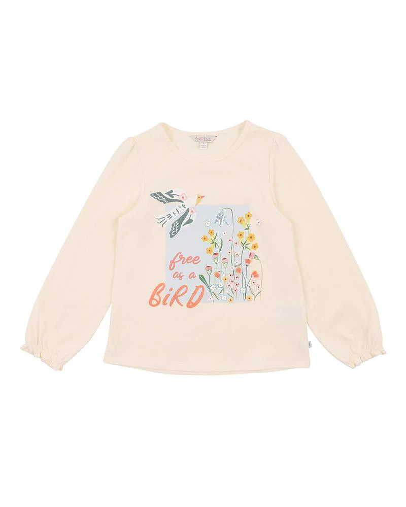 FOX & FINCH BOTANICA FREE AS A BIRD TEE