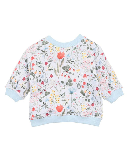 FOX & FINCH BOTANICA PRINT SWEATSHIRT