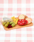 TARA TREASURES FELT CHARCUTERIE CHEESE PLATTER