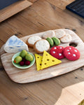 TARA TREASURES FELT CHARCUTERIE CHEESE PLATTER