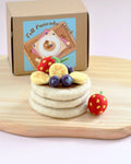 TARA TREASURS FELT PANCAKE STACK PLAY FOOD