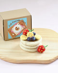 TARA TREASURS FELT PANCAKE STACK PLAY FOOD