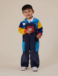 GOLDIE & ACE SAMMY CORDUROY COLOUR BLOCK OVERALLS