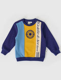 GOLDIE & ACE GOLDIE SPORTS DAY TERRY SWEATER NAVY