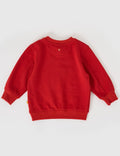 GOLDIE & ACE GOLDIE CREW EMBROIDERED SWEATER