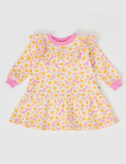 GOLDIE & ACE DAISY MEADOW FRILL YOLK DRESS