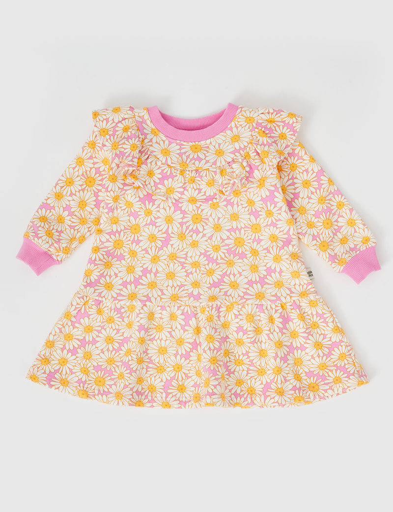 GOLDIE & ACE DAISY MEADOW FRILL YOLK DRESS