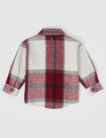 GOLDIE & ACE ROWAN CHECK SHIRT BRICK/BURGUNDY/NAVY