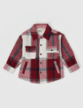 GOLDIE & ACE ROWAN CHECK SHIRT BRICK/BURGUNDY/NAVY