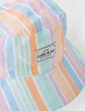 GOLDIE & ACE GOLDIE LINEN PASTEL BUCKET HAT