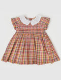 GOLDIE & ACE FLO SMOCKED DRESS - SWEETIE CHECK