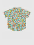 GOLDIE & ACE HOLIDAY LINEN SHIRT DINO JUNGLE