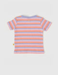 GOLDIE & ACE TUTTI FRUTTI STRIPE RIB T-SHIRT