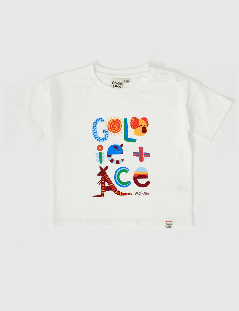 GOLDIE & ACE LAND DOWNUNDER T-SHIRT