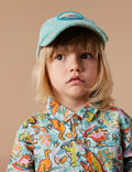 GOLDIE & ACE HOLIDAY LINEN SHIRT DINO JUNGLE