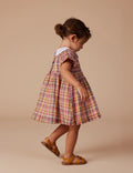 GOLDIE & ACE FLO SMOCKED DRESS - SWEETIE CHECK