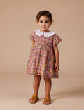 GOLDIE & ACE FLO SMOCKED DRESS - SWEETIE CHECK