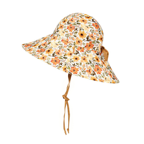 BEDHEAD SIGHTSEER WIDE BRIMMED SUN BONNET-MARGARET/MAIZE