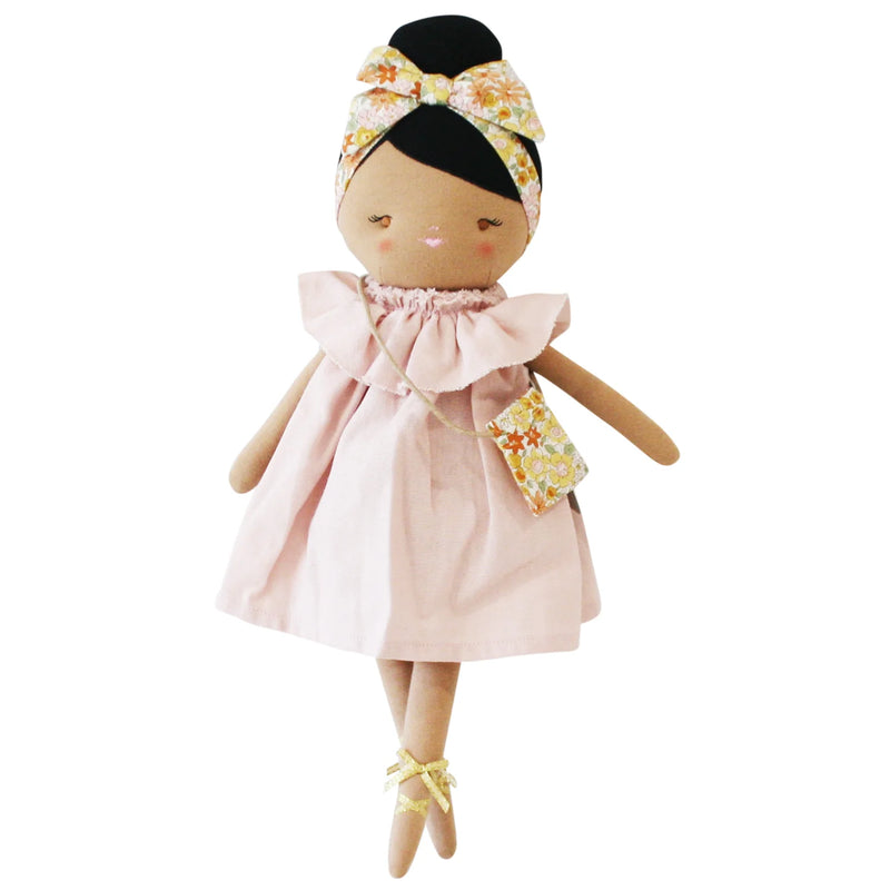 ALIMROSE PIPER DOLL 43CM PALE PINK