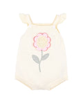 FOX & FINCH PALM COVE CROCHET FLOWER KNITTED BODYSUIT