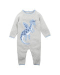 FOX & FINCH DRAGON KNITTED ROMPER