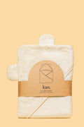 KIIN BABY HOODED TOWEL IVORY