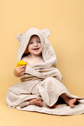 KIIN BABY HOODED TOWEL IVORY