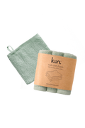 KIIN BABY WASH CLOTHS SAGE