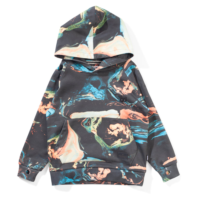 MUNSTER RUNNER HOODY - PAINT SWIRL