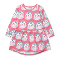 MINTI PAINTED OWL DRESS