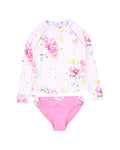 MINIHAHA CONNIE PRINT RASH VEST SET