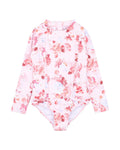 MINIHAHA PHEOBE PRINT LS SUNSUIT