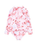 MINIHAHA PHEOBE PRINT LS SUNSUIT