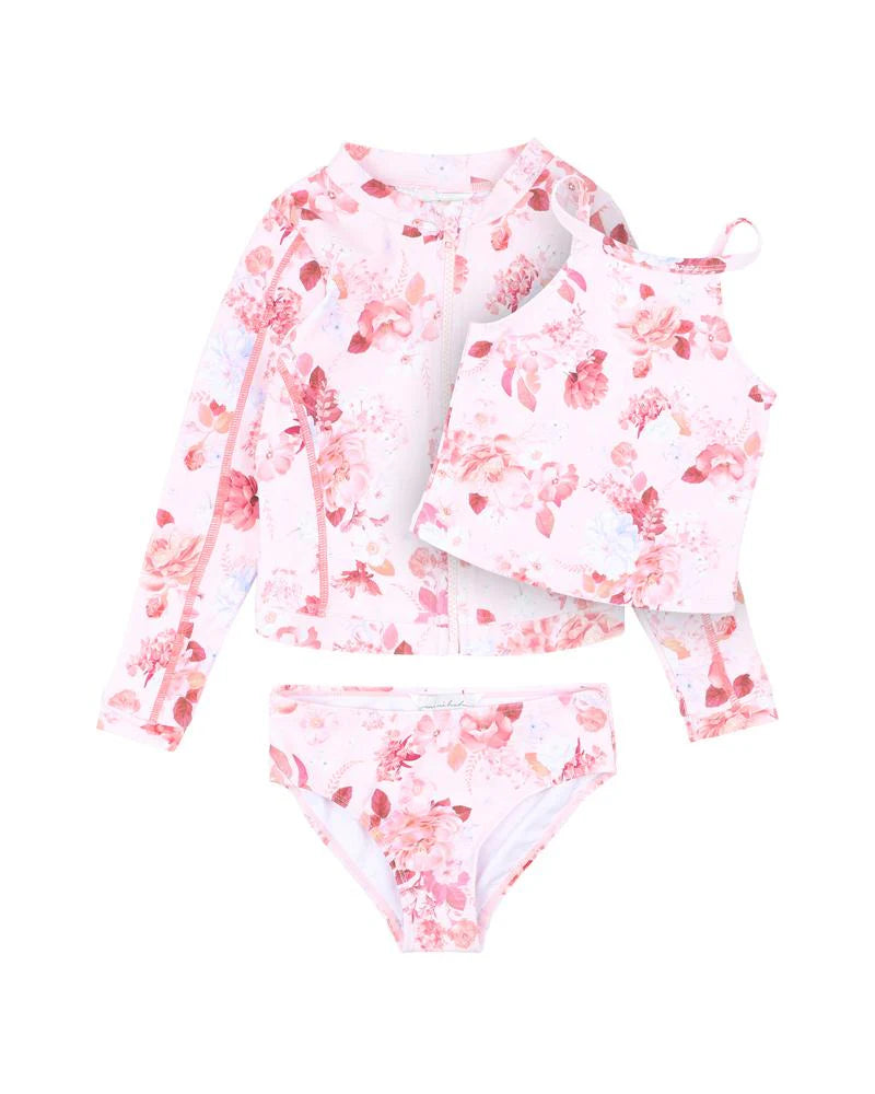 MINIHAHA PHEOBE PRINT 3 PIECE SWIM SET