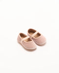 WALNUT MINI ARLO BALLET BLUSH VELVET