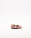 WALNUT MINI ARLO BALLET BLUSH VELVET