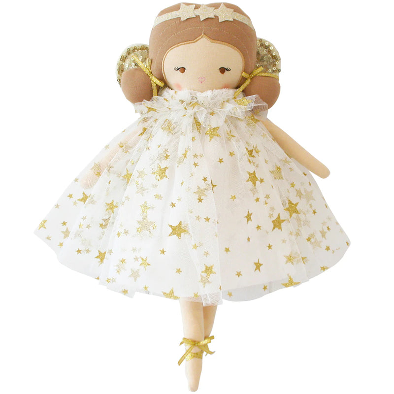 ALIMROSE HOLLY FAIRY 40CM IVORY GOLD