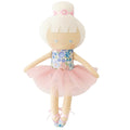 ALIMROSE BABY BALLERINA DOLL 25CM LIBERTY BLUE