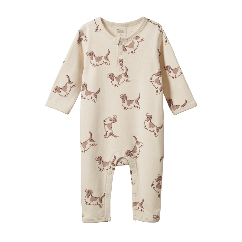 NATURE BABY HENLEY PYJAMA  HAPPY HOUNDS SLEEPWEAR