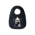 NATURE BABY REVERSIBLE BIB LIGHTHOUSE PRINT