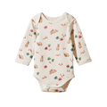 NATURE BABY LONG SLEEVE BODYSUIT COUNTRY BUNNY