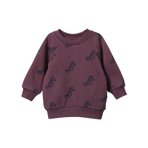 NATURE BABY EMERSON SWEATER NEPTUNE PRINT