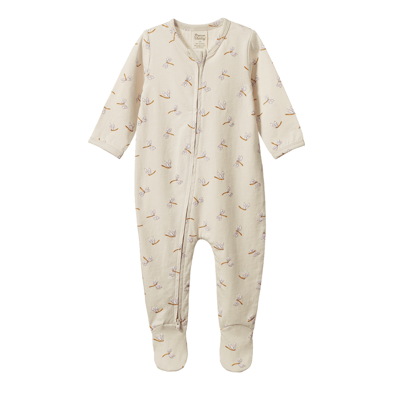 NATURE BABY DREAMLANDS SUIT DRAGONFLY PRINT