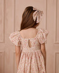 NORA LEE HAZEL DRESS / BLUSH GARDEN - NATURAL